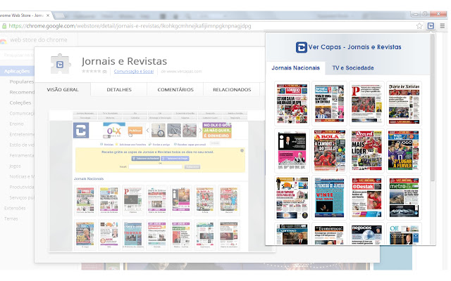 Jornais e Revistas的使用截图[1]
