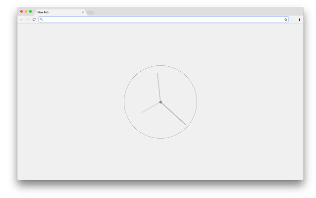 Ticker: A Minimal Clock for Your New Tab Page的使用截图[1]