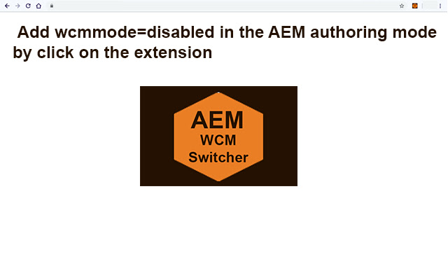 AEM WCM Mode Switcher的使用截图[1]