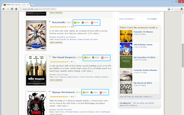 IMDB X - Movie Ratings Warehouse的使用截图[4]