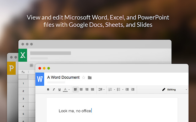 Google文档、表格及幻灯片的Office编辑扩展程序的使用截图[1]