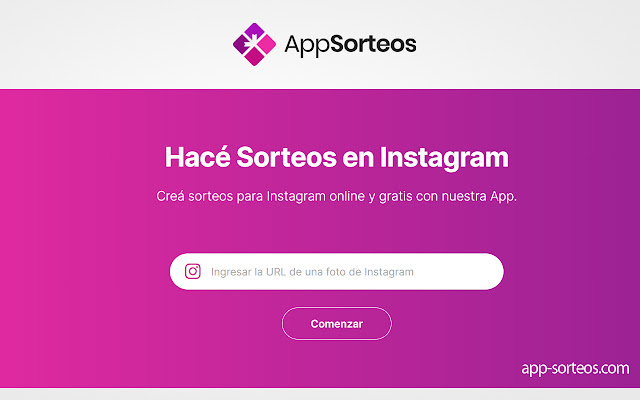 AppSorteos - Sorteos en Instagram的使用截图[1]