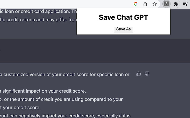 Save ChatGPT的使用截图[1]