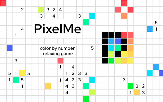 Pixel.me - relaxing game for Chrome的使用截图[1]