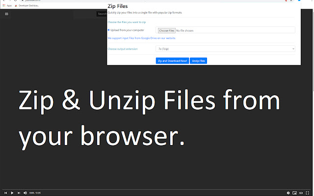 Zip & Unzip Files的使用截图[1]