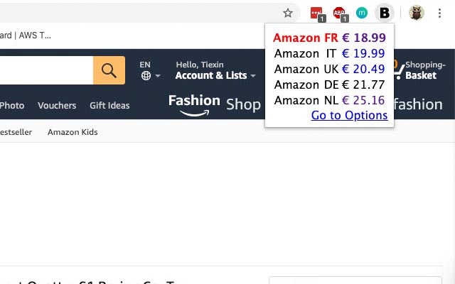 Amazon Best Price Europe的使用截图[1]