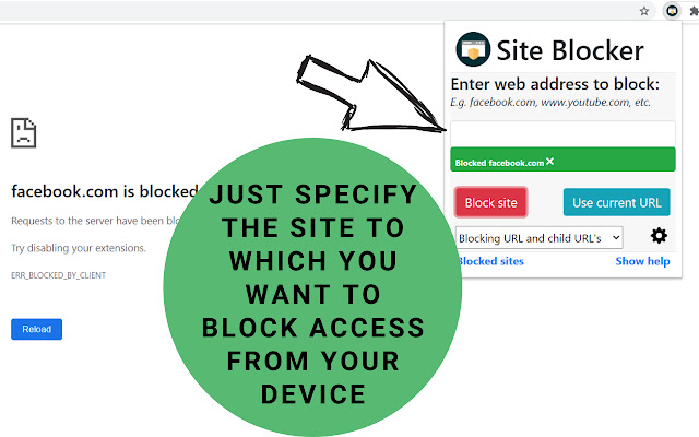 Site Blocker的使用截图[1]