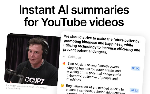 Eightify: AI Youtube Summary with GPT的使用截图[1]