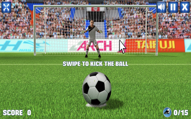 Penalty Kick - Soccer Game的使用截图[2]