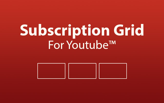 Subscriptions Grid For YouTube™的使用截图[1]