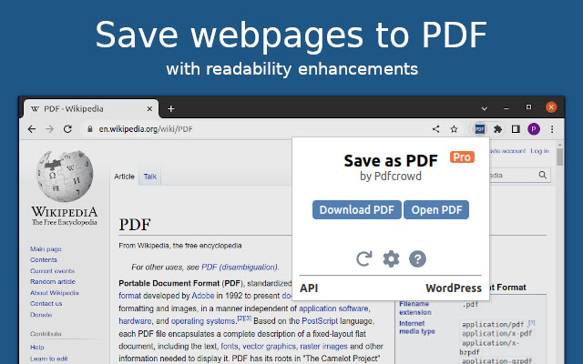 Save as PDF的使用截图[1]